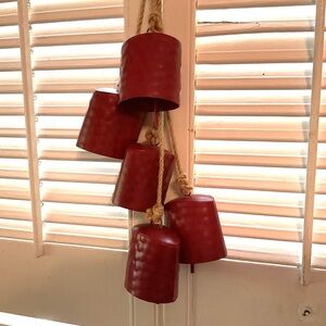 Red Hanging Bells Decor